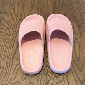 Pink Slide Sandals